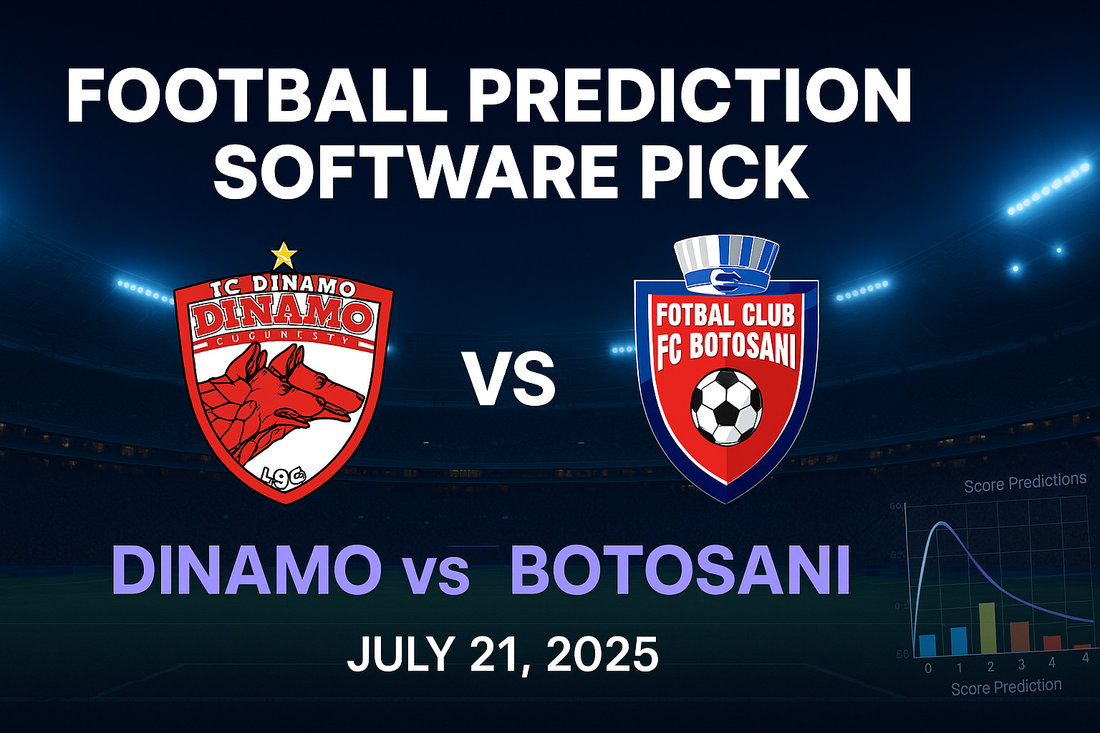 Dinamo Bucharest vs Botosani Prediction | Smart Betting Tips & Software