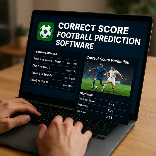🧠 Predict Like a Pro: See the Correct Score Software in Action