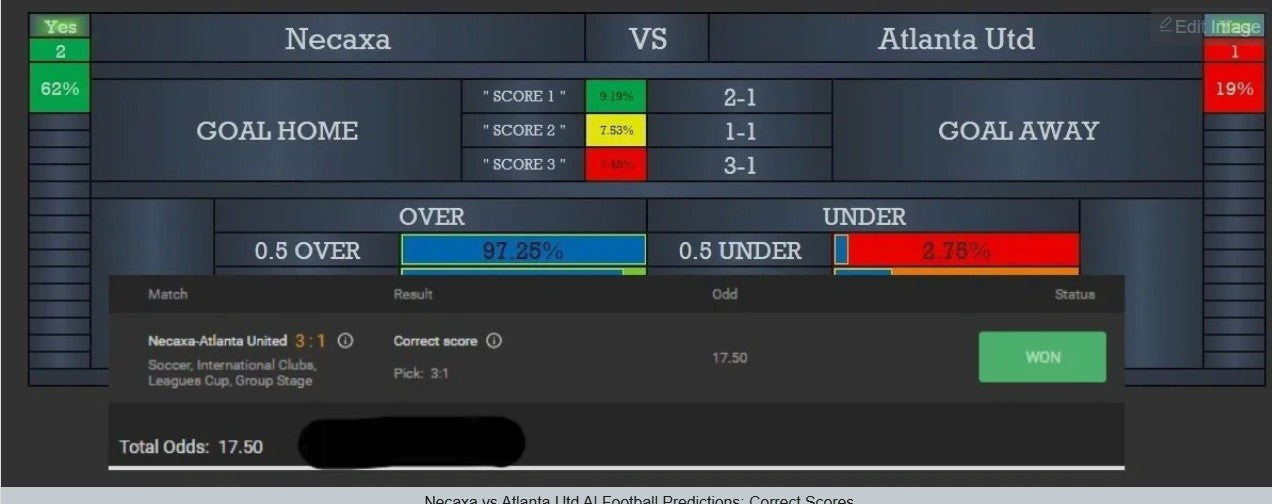 Correct Score Football Prediction Software