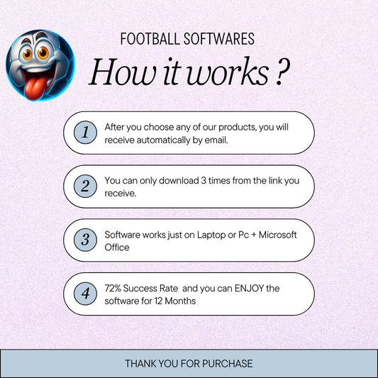 4Football Predictions digital software guide explaining download limits and 72% success rate