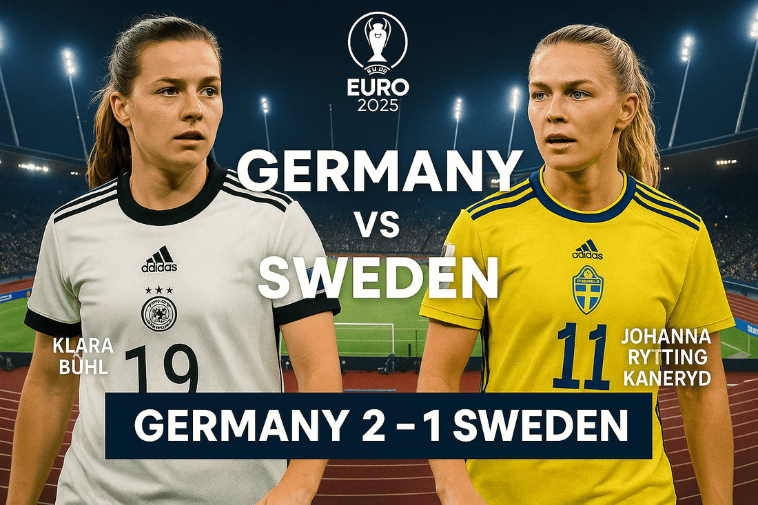 🇸🇪 Sweden vs Germany – Women’s Euro 2025 Prediction, Odds &amp; Match Preview