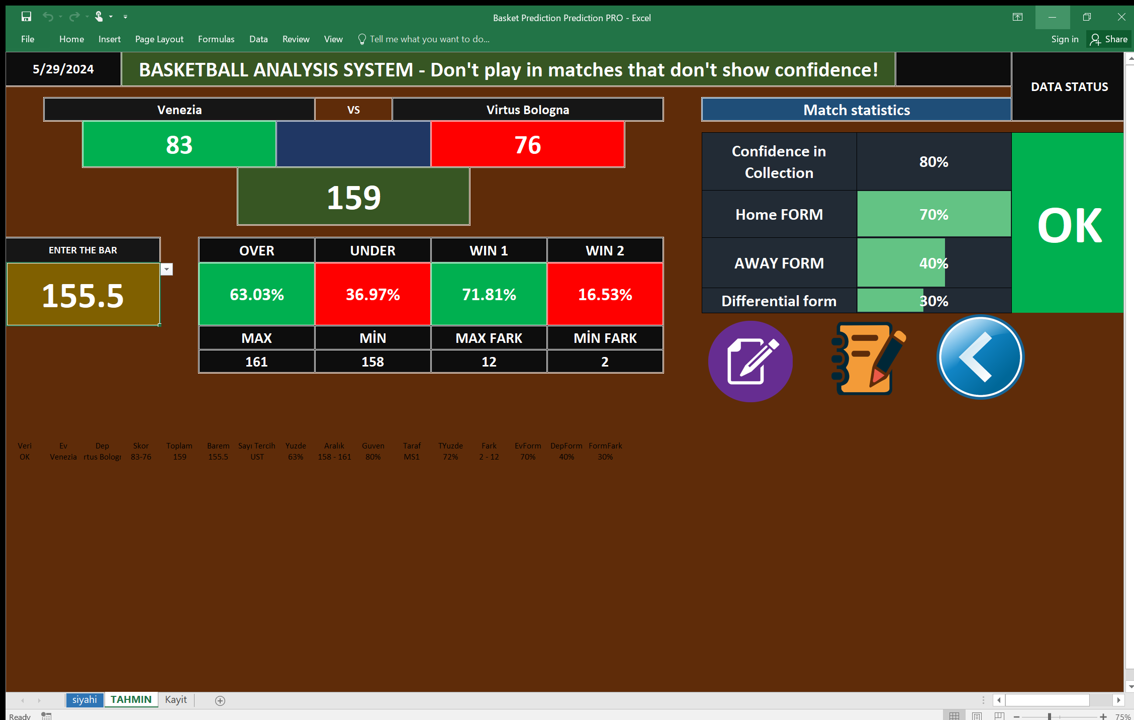 Basketball Prediction for Venezia vs Virtus Bologna