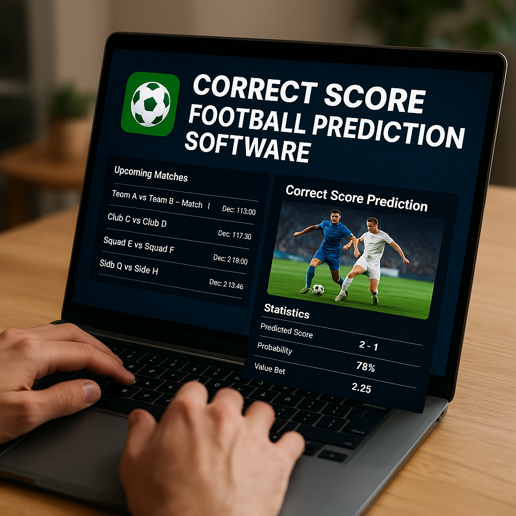 🧠 Predict Like a Pro: See the Correct Score Software in Action
