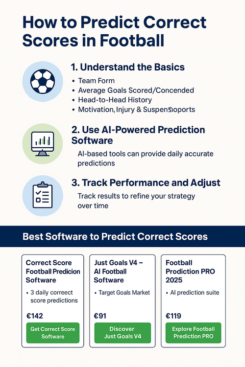 How to Predict Correct Score in Football: Essential Tips