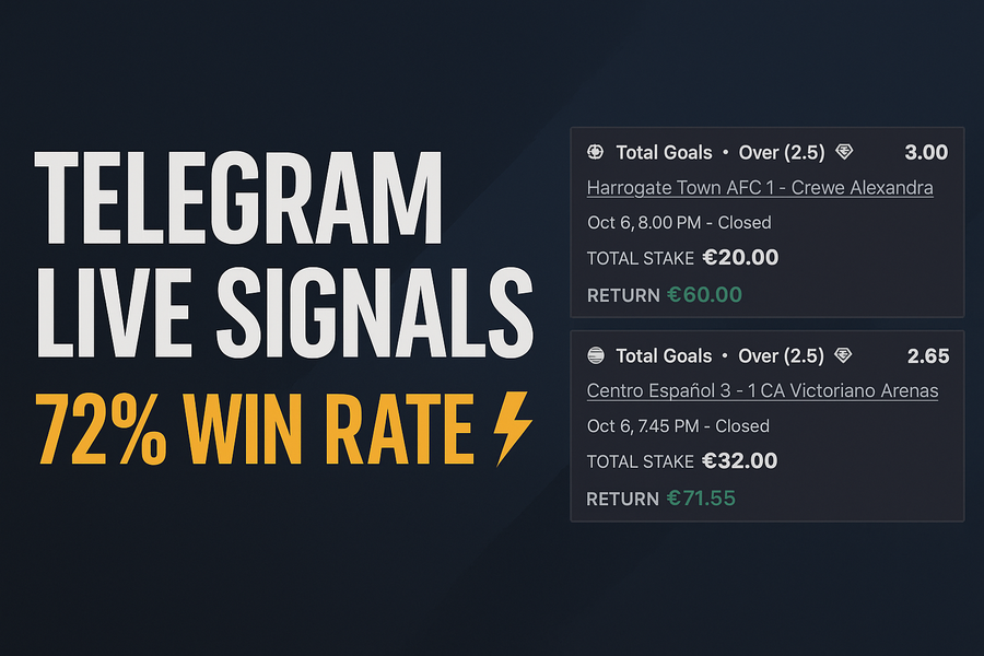 Unlock Winning Bets: Telegram Live Football Signals 2025