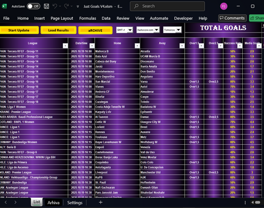 Just Goals V4 – Best Football Prediction Software for Over Goals & Accurate Match Results