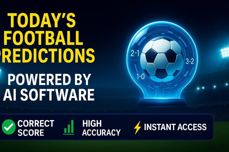 Football Prediction Software – Daily 1X2 & Correct Score Tips