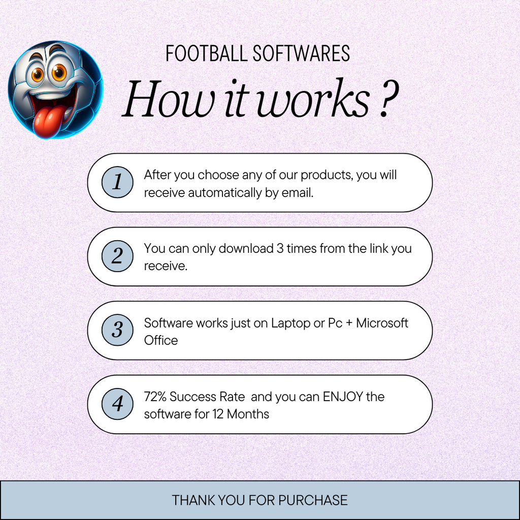 4Football Predictions digital software guide explaining download limits and 72% success rate